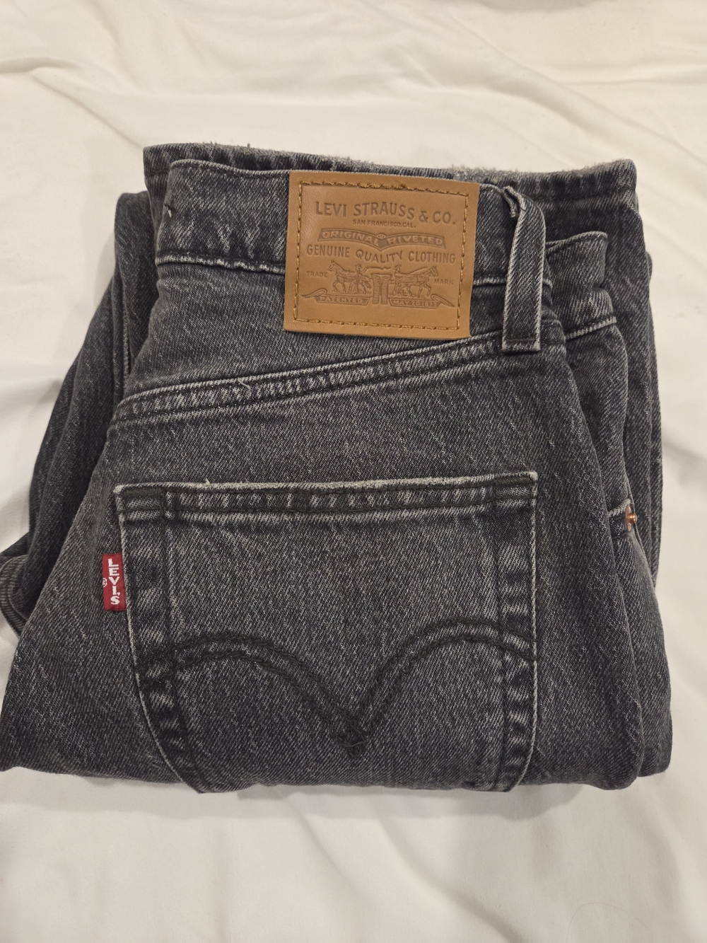Levi's Womens Ribcage Straight Ankle Jeans